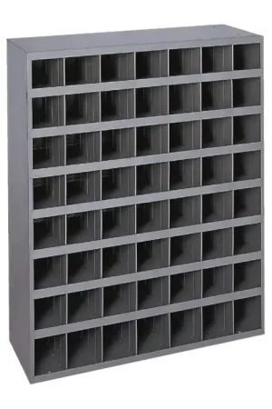 DURHAM 56B Sturdy All Steel Parts Bin Type, 56 No. of Compartments, 33-3/4" Width Bin Stationary Cabinet Best Seller