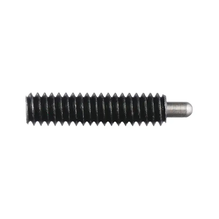 VLIER CS57N 5/16"-18 Thread Size, 1" Thread Length, 0.1875" Projection, Steel Body, Stainless Steel Nose Threaded Spring Plunger Order Now