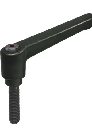 Weekend Sale J.W. WINCO 3T20F34K 1/4"-20 Thread Size, 2.48" Handle Length, Steel Insert, Nylon Plastic, Threaded Stud Adjustable Lever