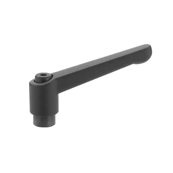 Buy Online J.W. WINCO 6NA01K M6x1.00 Thread Size, 45mm Handle Length, Steel Insert, Zinc Die-Cast, Tapped Adjustable Lever