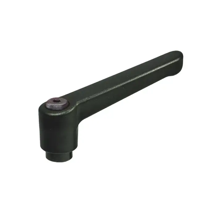 J.W. WINCO 10NF35K M10x1.50 Thread Size, 78mm Handle Length, Steel Insert, Nylon Plastic, Tapped Adjustable Lever Trusted Brand