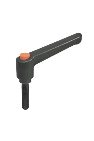 Exclusive Offer J.W. WINCO 2T20CR1K/C2 10-24 Thread Size, 1.77" Handle Length, Steel Insert, Zinc Die-Cast, Threaded Stud Adjustable Lever