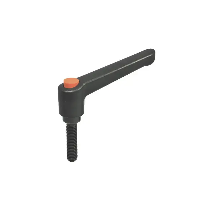 Exclusive Offer J.W. WINCO 2T20CR1K/C2 10-24 Thread Size, 1.77" Handle Length, Steel Insert, Zinc Die-Cast, Threaded Stud Adjustable Lever