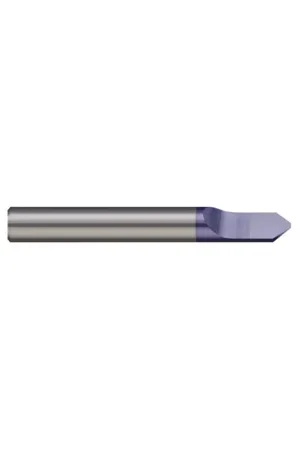 MICRO 100 RTCM-060-1X 6mm Shank Dia., 30° Solid Carbide Engraving Blank / Tool Bit Certified