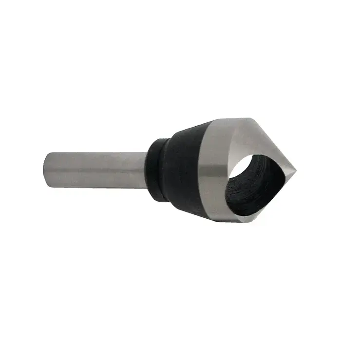 Professional Grade KEO 919-000-205 9/64" Min Cutting Dia., 11/32" Max Cutting Dia., 1/4" Shank Dia., 82° M35 5% Cobalt Zero Flute Countersink/Deburring