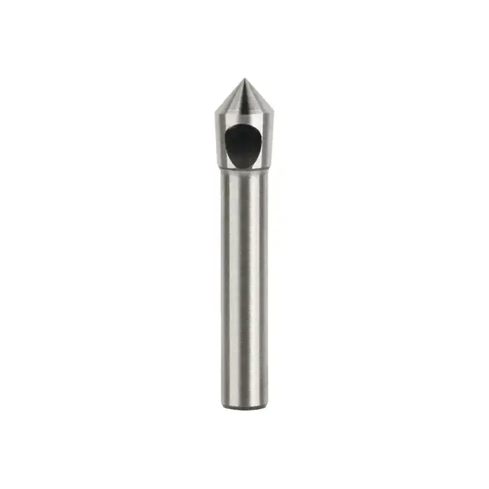 KEO 919-000-212 19/64" Min Cutting Dia., 59/64" Max Cutting Dia., 3/8" Shank Dia., 82° M35 5% Cobalt Zero Flute Countersink/Deburring Express Delivery
