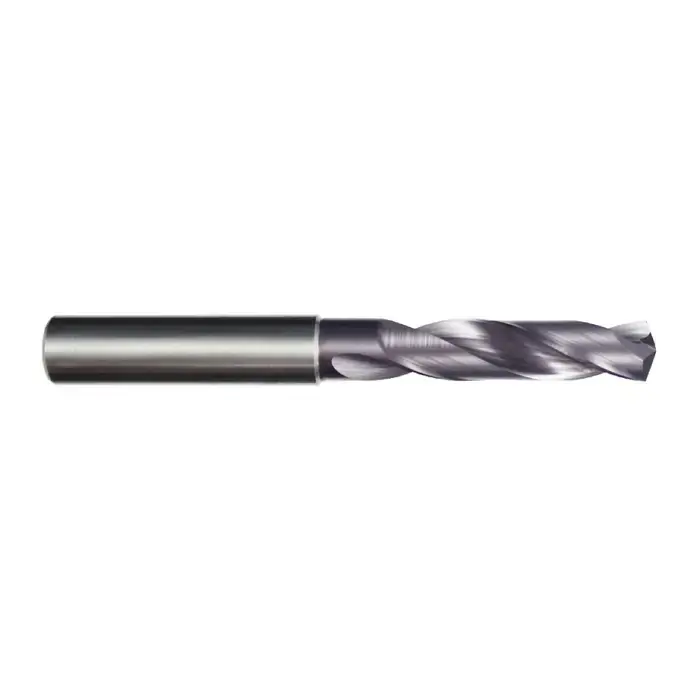 RUSHMORE USA 101248 9.30mm Size 140° Solid Carbide Screw Machine Length Stub Drill Clearance