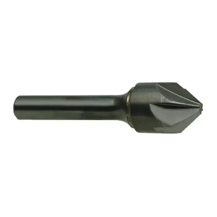 Hot Deal RUSHMORE USA 103709 1/2" Size, 1/4" Shank Diam., 82° Carbide Six Flute Countersink