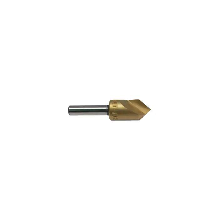 One Day Deal M.A. FORD 61T025002 1/4" Size, 1/4" Shank Diam., 82° High Speed Steel Single Flute Countersink