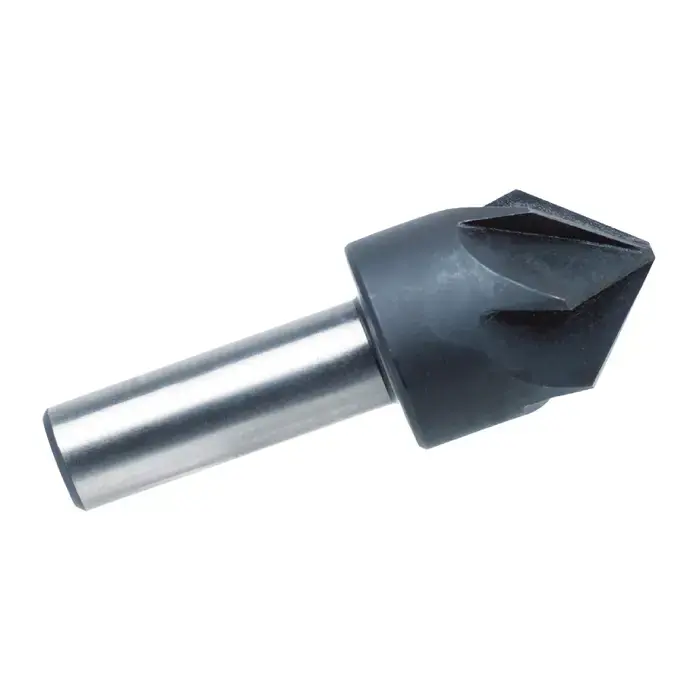 TTC PRODUCTION 07-040-116 1/4" Size, 1/4" Shank Diam., 60° Cobalt Six Flute Countersink New Release