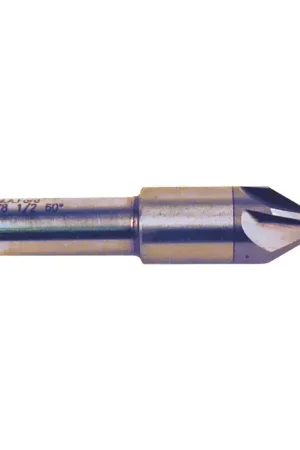 Bargain M.A. FORD 78125001 1-1/4" Size, 1/2" Shank Diam., 60° Carbide Six Flute Countersink