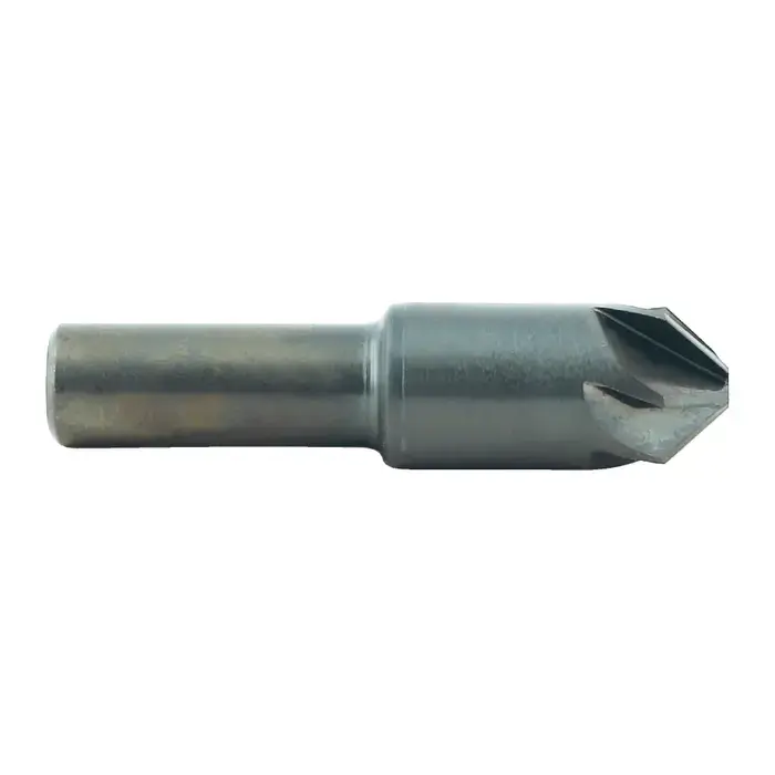M.A. FORD 79025006 1/4" Size, 1/4" Shank Diam., 120° High Speed Steel Six Flute Countersink Premium
