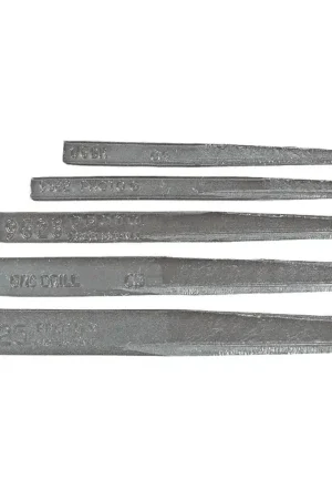 Authentic PROTO Model J9500A, Tool Steel 5 Pc. Screw Extractor Set Removes Sizes 1/8" to 3/8"