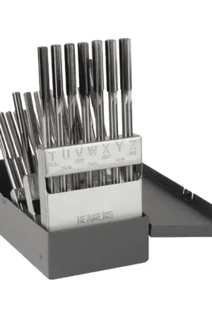 Brand New TTC PRODUCTION HP B30 A to Z 26 Pc. Straight Flute Straight Shank Chucking Reamer Set