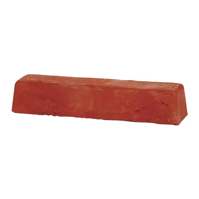 Price Drop TTC PRODUCTION USA MADE 75-51 4 oz. Red Rouge Polishing Brick / Stick Compound - Fine Grade, Bar Shape, 1-3/16" x 5"