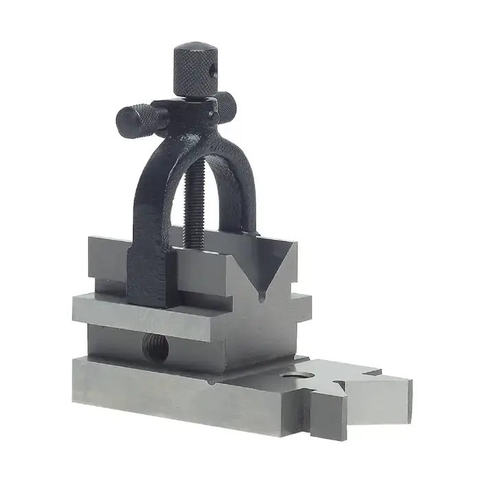Top Rated TESA Brown & Sharpe 599-745 V Block & Clamp