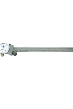 ELITE PRECISION E08IC Dial Caliper, 0 - 8" Range, White Face Buy Today