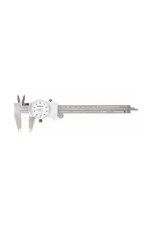 Clearance MITUTOYO 505-742J 0 - 6" Range, White Face Dial Caliper