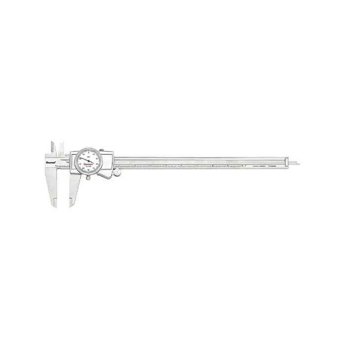 STARRETT 3202-12 Dial Caliper, 0 - 12" Range, White Face Seasonal Sale