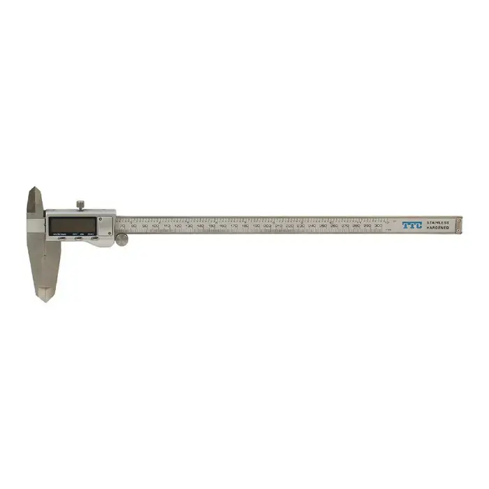 TTC MCC1230 Electronic Digital Caliper, 0 - 12" (0 - 300mm) Range, .0005" (.01mm) Resolution Trusted Brand