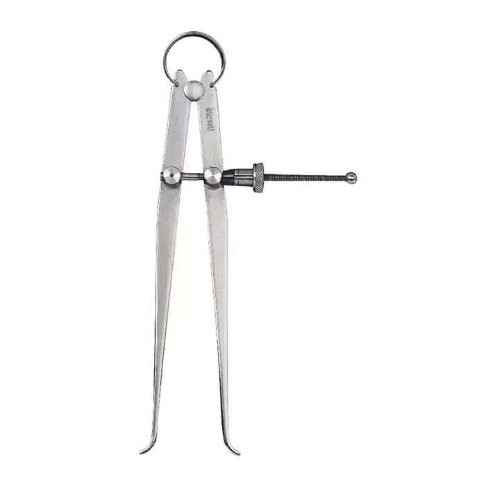 STARRETT 73B-6 Inside Type, 6" (150mm) Size, Quick Spring Nut Nut Type Drafting Caliper Clearance
