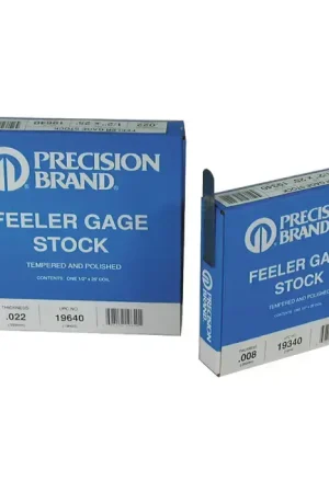 Special Discount PRECISION BRAND 19600 .020" Thickness, 1/2" Width, Steel Material Feeler Gage Roll