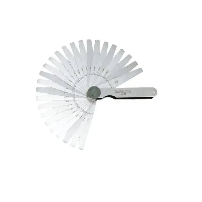STARRETT 66T .0015" Minimum Thickness, .025" Maximum Thickness, 26 No. of Leaves Feeler Gage Set Special Offer