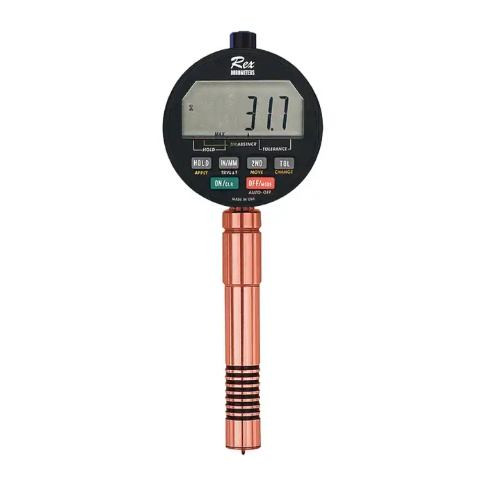 Top Pick REX DD-4-B Type B Scale, 0-100 Range, Digital Durometer Type Portable Digital Hardness Tester