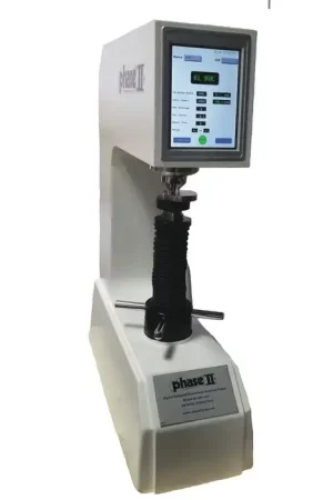 PHASE II 900-415 Superficial Rockwell Scale, Hi Def LCD Digital Display, 10 Kgf Initial Range Load, 10 Kgf Minor Load, 60 Kgf, 100 Kgf, 150 Kgf Major Load Bench Top Hardness Tester Grab Now