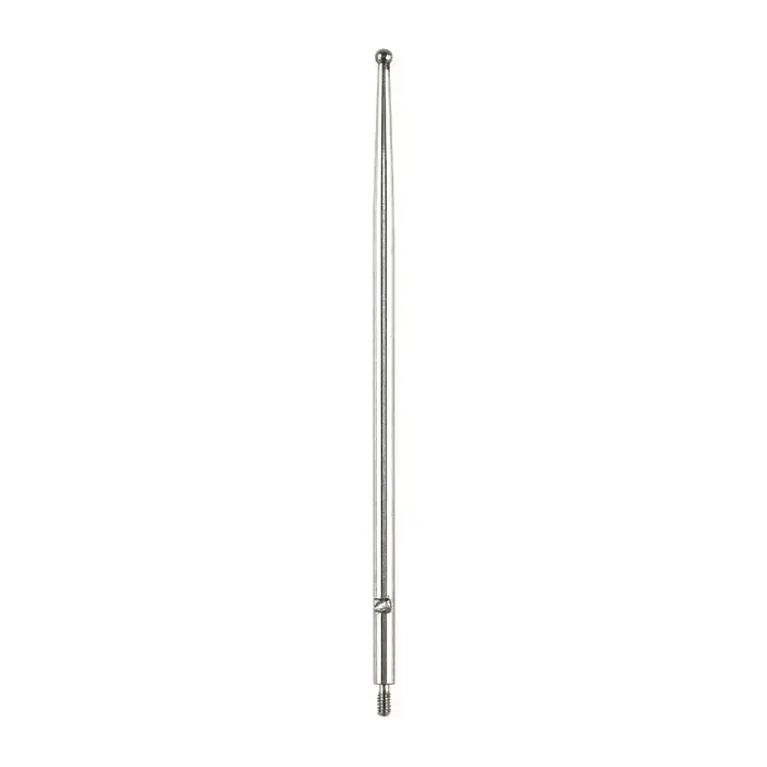 ACCURATE ACCESSORIES Z6879 Dial Test Indicators Use With, .080" Diameter, 2-3/4" Length, Carbide Material 1.7mm x 0.35 Thread, Ball End Shape Indicator Contact Point Buy Today