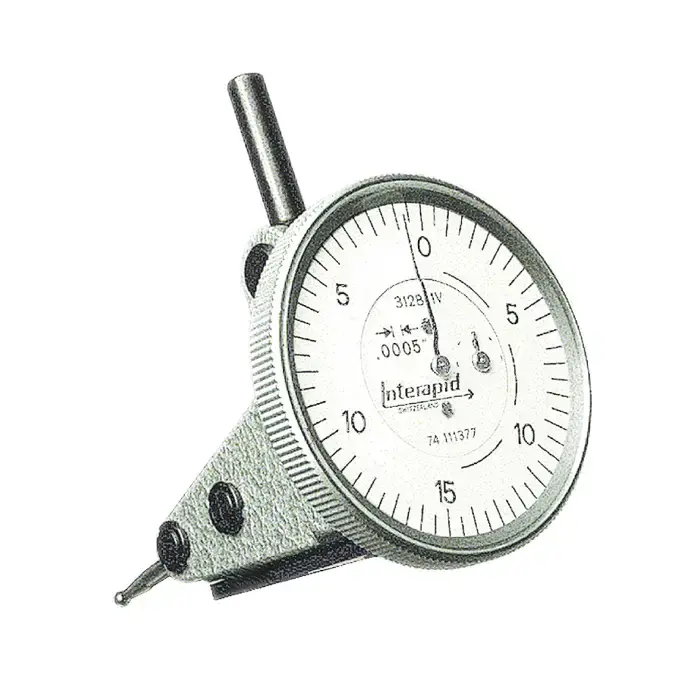 Buy Direct INTERAPID 312B-1V 0 - 0.060" Range, 0-15-0 Reading Dial Test Indicator