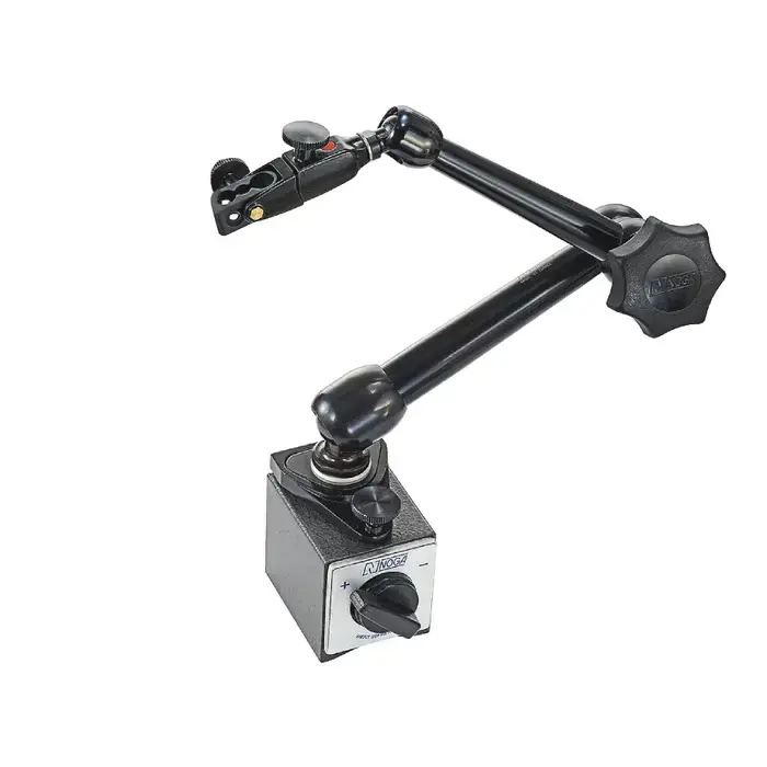 NOGA MG6161 Articulating Magnetic Indicator Holder, Holds 6mm, 8mm, 3/8", dovetail & back lug, Top & Bottom Adjustment Instant Buy