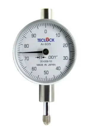 Free Returns TECLOCK AI-935 0 - 1/4" Range, 0-100 Reading Dial Drop Indicator