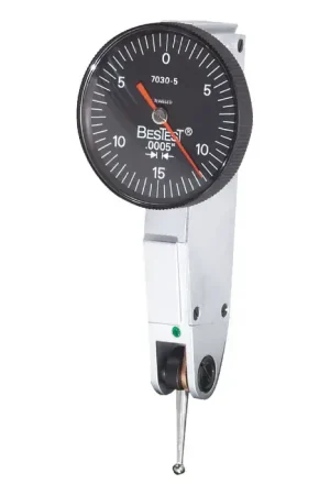 Authentic TESA Brown & Sharpe 599-7030-5 0 - 0.030" Range, 0-15-0 Reading Dial Test Indicator