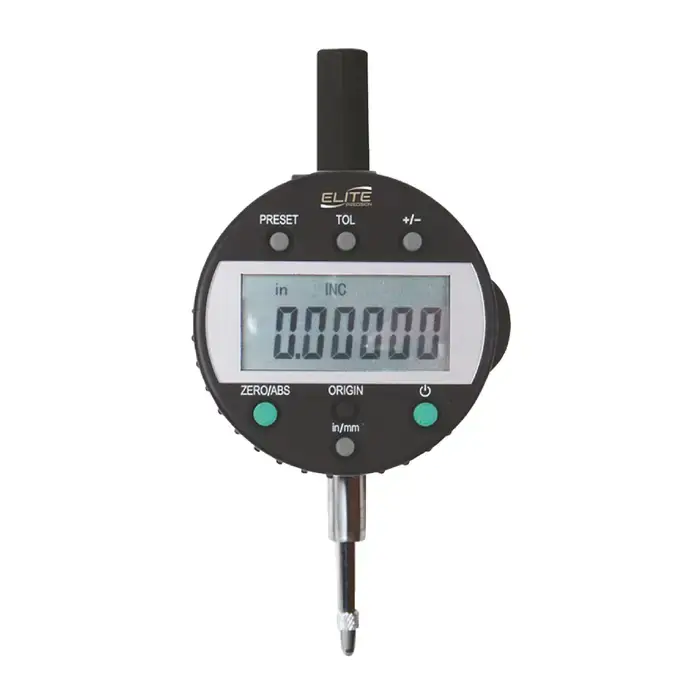 ELITE PRECISION E01.DI 0 - 1" (0 - 25mm) Range, .0005" (.01mm) 64ths Resolution Digital Drop Indicator Fast Shipping