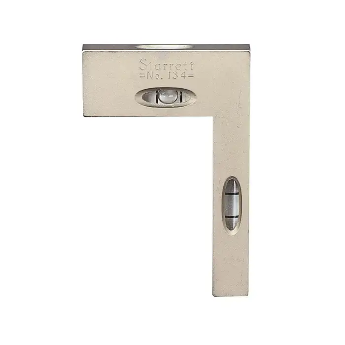 STARRETT 134 Cross Test With Plumb Type, 2 No. of Vials, 2" Length Standard Vial Level Buy Direct