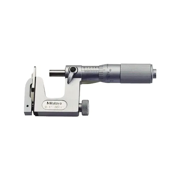 Factory Price MITUTOYO 117-102 25 - 50mm Range, .01mm Graduation Multi-Anvil Outside Micrometer