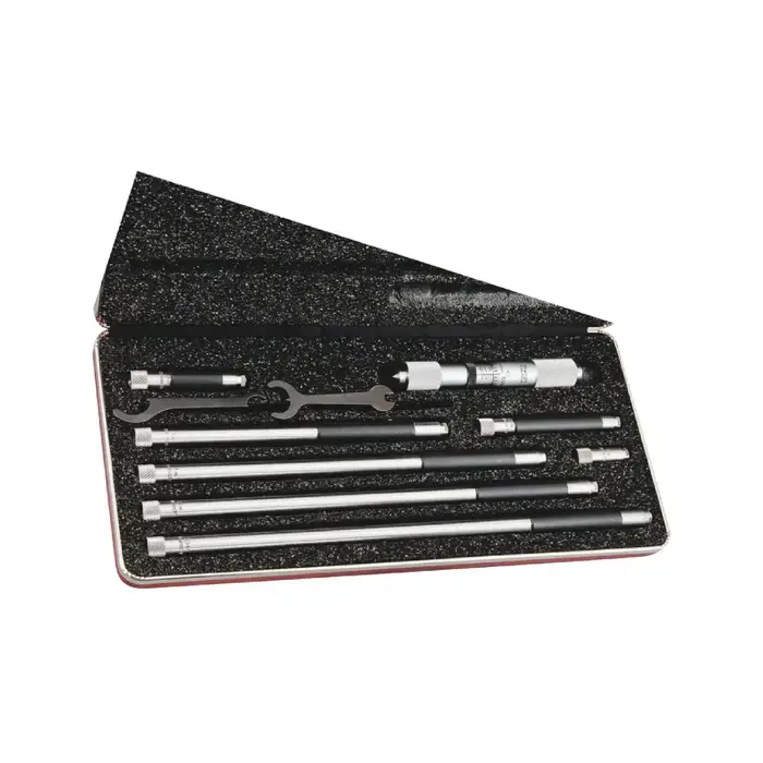 Special Discount STARRETT 823CZ 4 - 24" Range, 7 No. of Rods Interchangeable Rod Type Inside Micrometer