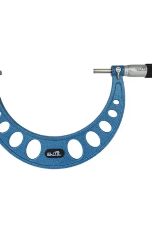 ELITE PRECISION E56RF 5 - 6" (125 - 150mm) Range, .0001" Graduation Flat End Spindle Outside Micrometer Place Order