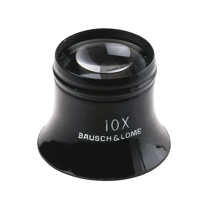 BAUSCH & LOMB 814170 Watchmaker‘s Loupe Type, 10X Magnification, 1" (25mm) Focal Distance Loupe Special Discount