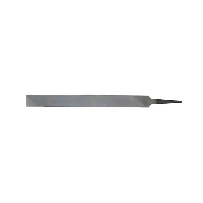 NICHOLSON 7842 Long Angle Lathe, Single Cut American Pattern Machinist File - Fine, Rectangular Shape, Carbon Steel Professional Grade