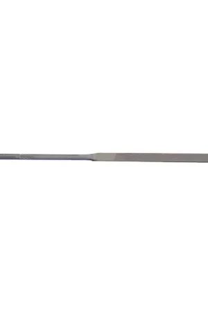 GROBET 31.499 1 Piece 4", 10cm Swiss Pattern Needle File - Double Cut, With Handle, None One Day Deal