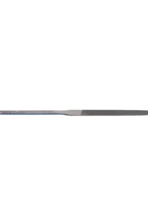 GROBET 31.551 1 Piece 4", 10cm Swiss Pattern Needle File - Double Cut, With Handle, None Affordable