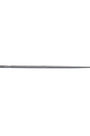 Certified GROBET 31.583 1 Piece 4", 10cm Swiss Pattern Needle File - Double Cut, With Handle, None