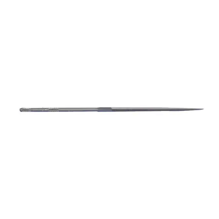 Top Rated GROBET 31.622 1 Piece 6-1/4", 16cm Swiss Pattern Needle File - Double Cut, With Handle, None