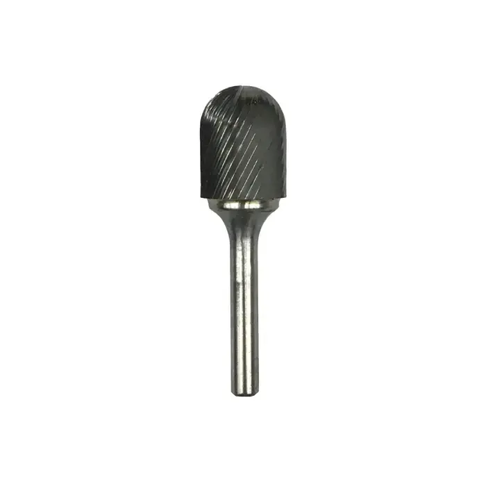 Fast Shipping TTC PRODUCTION USA MADE 20-003-181 3/4" Carbide Rotary Bur - Cylindrical-Radius End, Straight Shank, Best for Steel