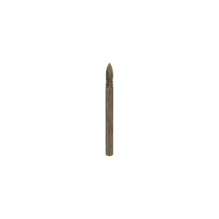 Price Cut TTC PRODUCTION USA MADE K-105D 1/4" Carbide Rotary Bur - Tree-Pointed End, Straight Shank, Best for Steel