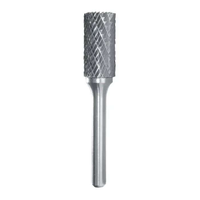 M.A. FORD 41500027E 1/2" Carbide Rotary Bur - Cylindrical-Flat End (With End Cut), Straight Shank, Best for Steel Special Offer