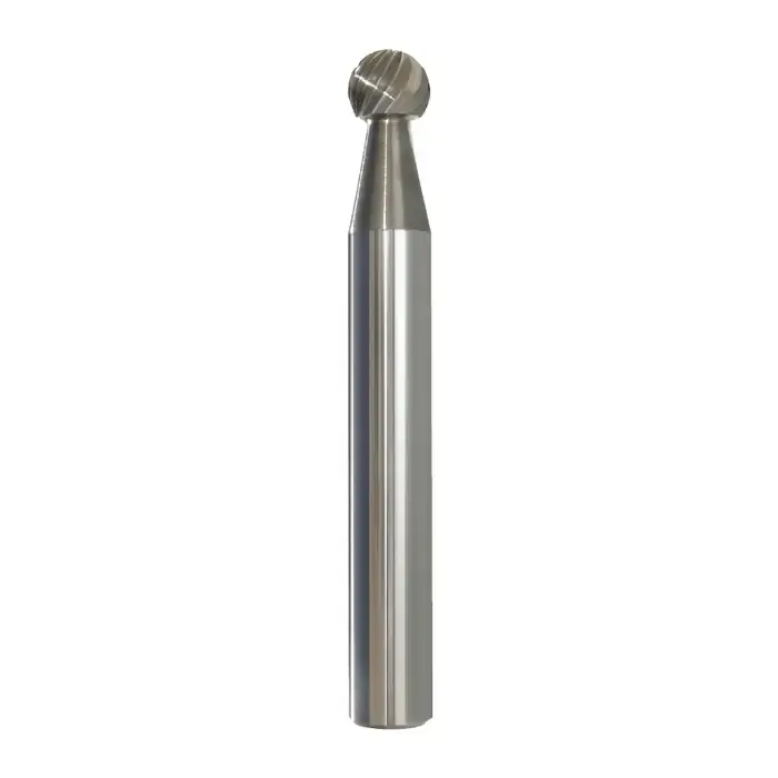 Today Only M.A. FORD 43750020 3/4" Carbide Rotary Bur - Ball, Straight Shank, Best for Steel
