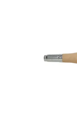 Secure Checkout LUTZ 85482900112 4-1/2" Length Wood File Handle - 1-7/32" Diameter